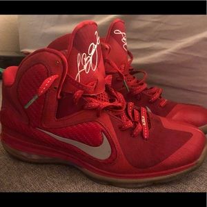 Nike Lebron 9 Christmas Basketball Shoes